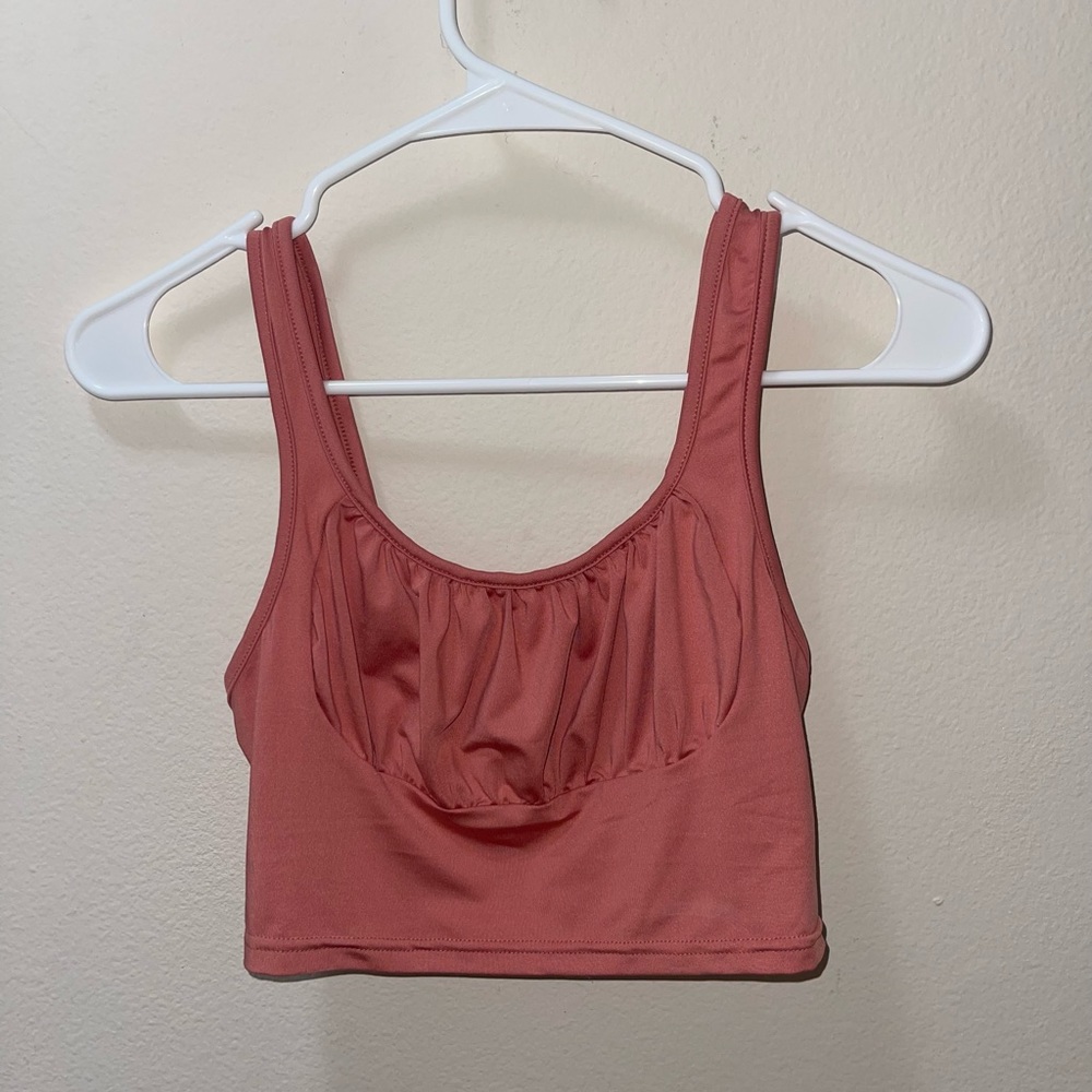 Cropped tank top- size small.